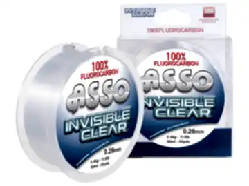 ASSO INVISIBLE CLEAR %100 FLUOROCARBON